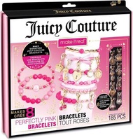 make it real - 【Make It Real】Juicy Couture Perfectly Pink Bracelets 完美粉紅 手鍊組合|185Pcs|串珠手鏈頸鏈 |聖誕生日禮物超