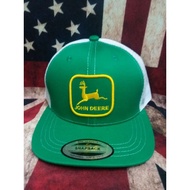 Vintage cap john deere trucker snapback tag made in usa