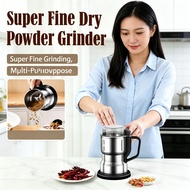 Super Fine Dry Powder Grinder 300W Capacity 8 Multi-Purpose Blades- Grinder for Dry Food, Coffee Bea