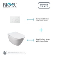 RIGEL Gallant Smart Wall Hung Toilet Bowl complete with concealed cistern RL-ISWH9035BP [Bulky]