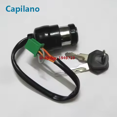 motorcycle scooter GN125 HJ125 5 wire line ignition switch power door lock set for Suzuki 125cc GN 1