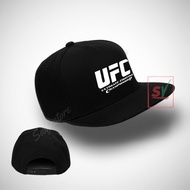 UFC LOGO WHITE DISTRO SNAPBACK HAT - PREMIUM Snapback Cap