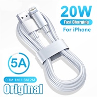 Original USB Cable For iPhone 14 13 11 12 Pro Max Mini XS Fast Charging Phone Date Cable For iPad Charger Wire Cord Accessories