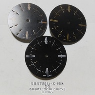 Labor Label Black Letter 2813 8200 8215 8205 Calendarless 32.6mm Dial Cellini Watch Accessories