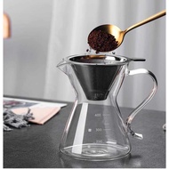 British Coffee Filter Set Brewing Coffee Appliances Hand Brewing Drip Coffee Maker Funnel Filter Cup