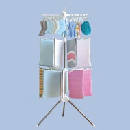 3 Tier Ampaian Penyidai Baju Bayi Boleh Lipat/ 3 Tier Foldable Clothes Drying Rack for Baby Rak Baju