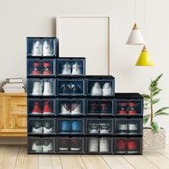 COD Kotak Sepatu Lipat Shoes Storage Box Organizer Rak Sepatu Plastik Susun Box Tempat Penyimpanan Sepatu Dan Sandal HOME INTERIOR88