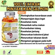 FISHI OIL Minyak Ikan Salmon Kaya Omega 3 untuk Daya Tahan Tubuh