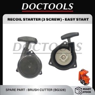SPARE PART BG328 : RECOIL STARTER (3S) - EASY START/PULL STARTER BRUSH CUTTER MESIN RUMPUT PARTS CG3