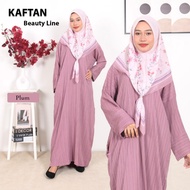Kaftan Beauty Line Kaftan Muslimah Kaftan Sejuk Kaftan Ironless Plus Size Bf Friendly Wudhu Friendly