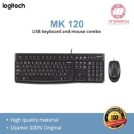 Logitech MK 120 USB Keyboard and Mouse Combo Package MK120
