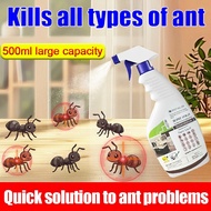 【Ants die if touched】ioo Ant killer spray Spray semut Ant spray Racun semut berkesan 500ML Anti ant 