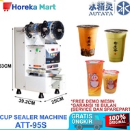 NEW!! CUP SEALER MACHINE ATT-95S AUTATA - READY STOCK