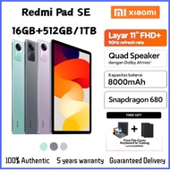 🔥PROMO🔥 Redmi Pad SE Tablet [16GB RAM 512GB ROM] Android 14.0 l Dual SIM 5G LTE Smart Tablet Android