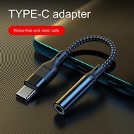 Gameing usb c type to 3.5mm Phone Headphone Extension Cable Chip Braided Length 11cm