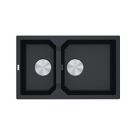 Franke Undermount Range One Piece Kitchen Sink Sinki Dapur Sink Bowl Fragranite Sink FXG 620 Onxy