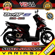 Stiker Striping Beat Fi Lama 2013 - 2015 Variasi Petronas