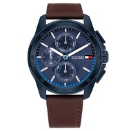 Tommy Hilfiger Walker Brown Leather Strap Analog Watch TH1710632