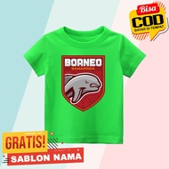 Borneo Samarinda Kids T-Shirt Custom Borneo Samarinda Name Boys & Girls T-Shirt/