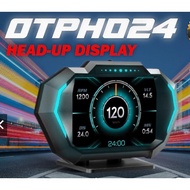 OTP-H024 OBD2 Meter Speedometer Gauge P24 HUD WaterTemp Turbo Proton Honda Perodua Toyota Nissan Mit