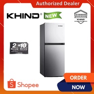 Haier 2 Door Fridge HRF-238H / Similar Midea MD-222V/ Elba ER-G2521/ Khind 216L RF200/