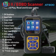 AT500 OBD Car Scanner Auto Diagnostic Tool 2.4 inches HD TFT Display Automotive Code Reader Voltmete