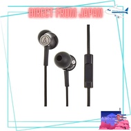 Audio-Technica Smartphone Canal Type Earphones with Remote/Mic Black ATH-CK350iS BK
Audio-Technica S