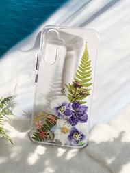 手作押花手機保護殼| Samsung Galaxy A54