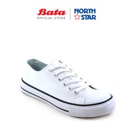 NORTH STAR Lace White School Shoes 5891503