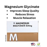 QUANTUM MAGNESIUM BISGLYCINATE glycinate 834MG 60’S for sleep muscle health stress relief