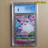 Pokemon TCG Hidden Fates Wigglytuff GX CGC 9 Slab Graded Card