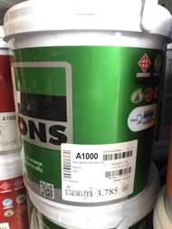 สีน้ำภายใน โฟร์ซีซันส์ สีน้ำอะคริลิกแท้ A1000 TOA 4 Seasons ด้าน โทนสีขาว ออฟไวท์ ครีม เทาอ่อน ขนาด