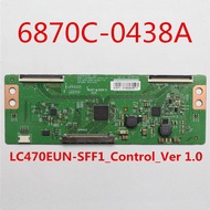 6870C-0438A LC470EUN-SFF1_Control_Ver 1.0 T-CON BOARD for LG TV ...etc. Replacement Board tcon 6870C 0438A