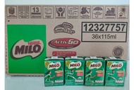 Susu MILO UHT 115ml / 110ml  ( 36pcs / Dus )