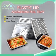 Disposable Foil Pans Foil Pan Tray BBQ Foil Microwave Baking Foil Egg Tart Molds