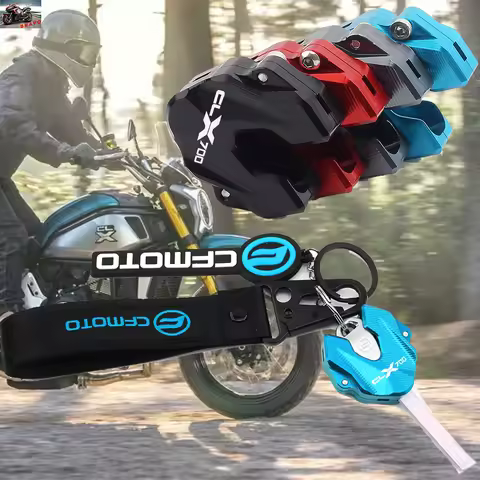 New For CFMOTO CLX700 CLX-700 CLX 700 Motorcycle Keychain Keyring Embroidered Key Strap Accessories