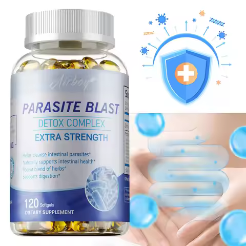 Parasite Blast Detox Complex - Eliminates Parasites, Relieves Indigestion, and Supports Gastrointest