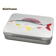 Grayling Trout Pattern Fly Metal Bait Box Fly Fishing Lure Accessories Fly Bait Box