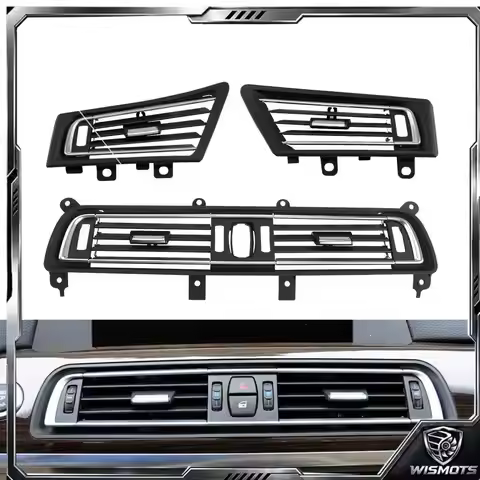 LHD Front Left Center Right Rear Air Conditioning Vent Grill Outlet With Chrome For BMW 7 Series F02