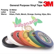 General Vinyl Tape 3m 764 Marking 33M x 12mm Tape