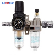 Duplex AC2010-02-1/4 "BSP Air Pump Compressor Filter Regulator Hydrophobic Valve Pneumatic Oil Water