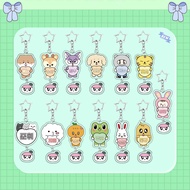 New Style seventeen seventeen Same Style Transparent Acrylic Keychain
