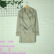 Coat, Long Coat, Outer Preloved 003