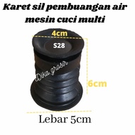 KARET SIL PEMBUANGAN AIR MESIN CUCI 2TABUNG MULTI