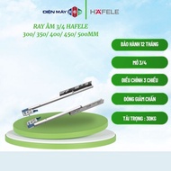 Hafele 3/4 Open Damping Sound Slide Rail - Bearing 30kg, - STM