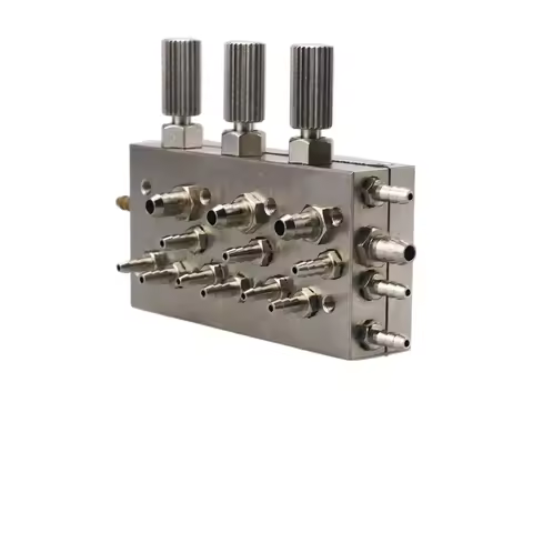 3 In 1 /4 in 1 Dental Valve Control Dental Chair Air / Water Triple Diaphragm Membrane Valve Dental 