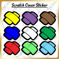 SCRATCH COVER STICKER - STIKER HANDYPLAST [KERETA & MOTOR]