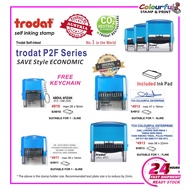 Trodat Series Self-inked Rubber Stamp,Trodat P2F 4910/4911/4912/4913.(Hospital, Office, School, Comp