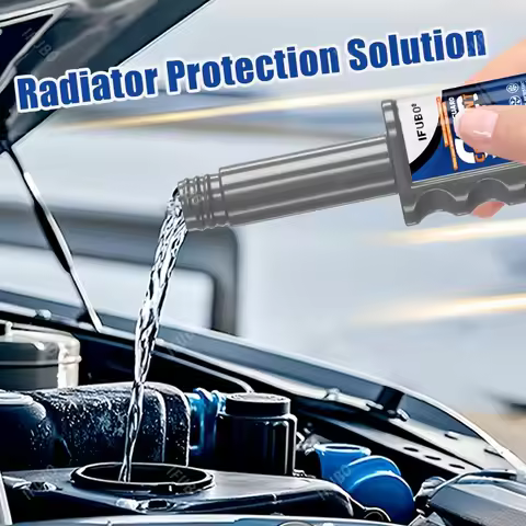 All-in-One Engine Cooling Protector: 4-in-1 Anti-Freeze/Rust Remover, Boosts Boiling Point & Extends