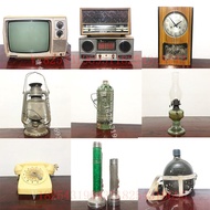 ST/ Rural Ornaments80Vintage Vintage Sewing Machine Old Lantern Vintage Radio TV LHGN